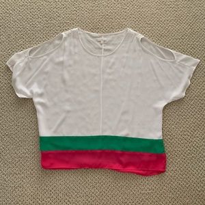 Charming Charlie’s white blouse, size L